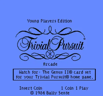 Trivial Pursuit (Young Players Edition) screen shot title